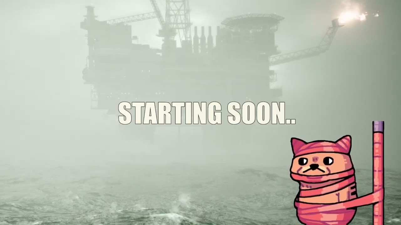 [BedBanana] Harsh weather, oil platform, but now im stuck, i the monsterous sea, it threatens me
