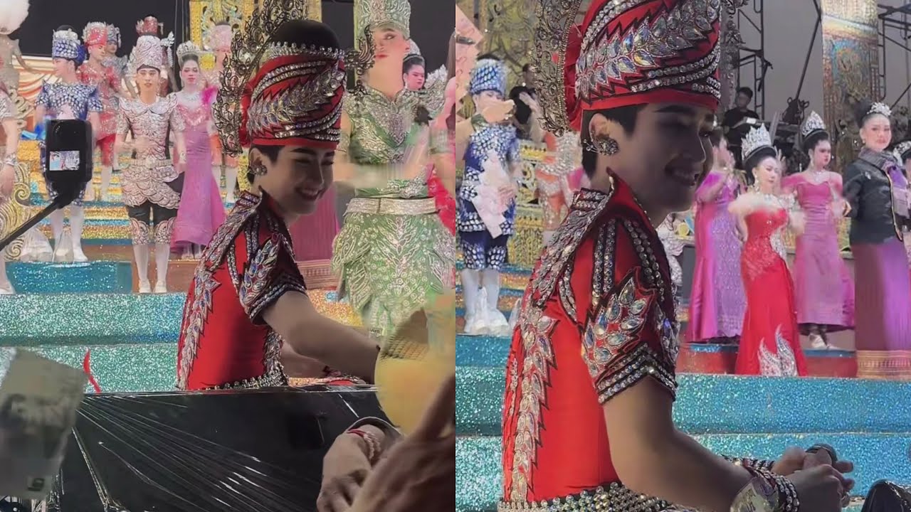 ยิ้มหวานๆ ส่งท้ายพี่น้อง “ต้าวหยอง” ซอดแจ้ง แสดงภูเขียว ชัยภูมิ 