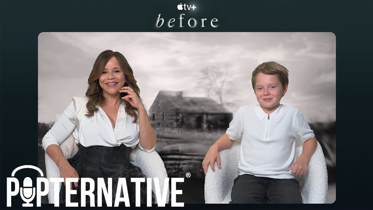 Rosie Perez and Jacobi Jupe talk about Before on Apple TV+