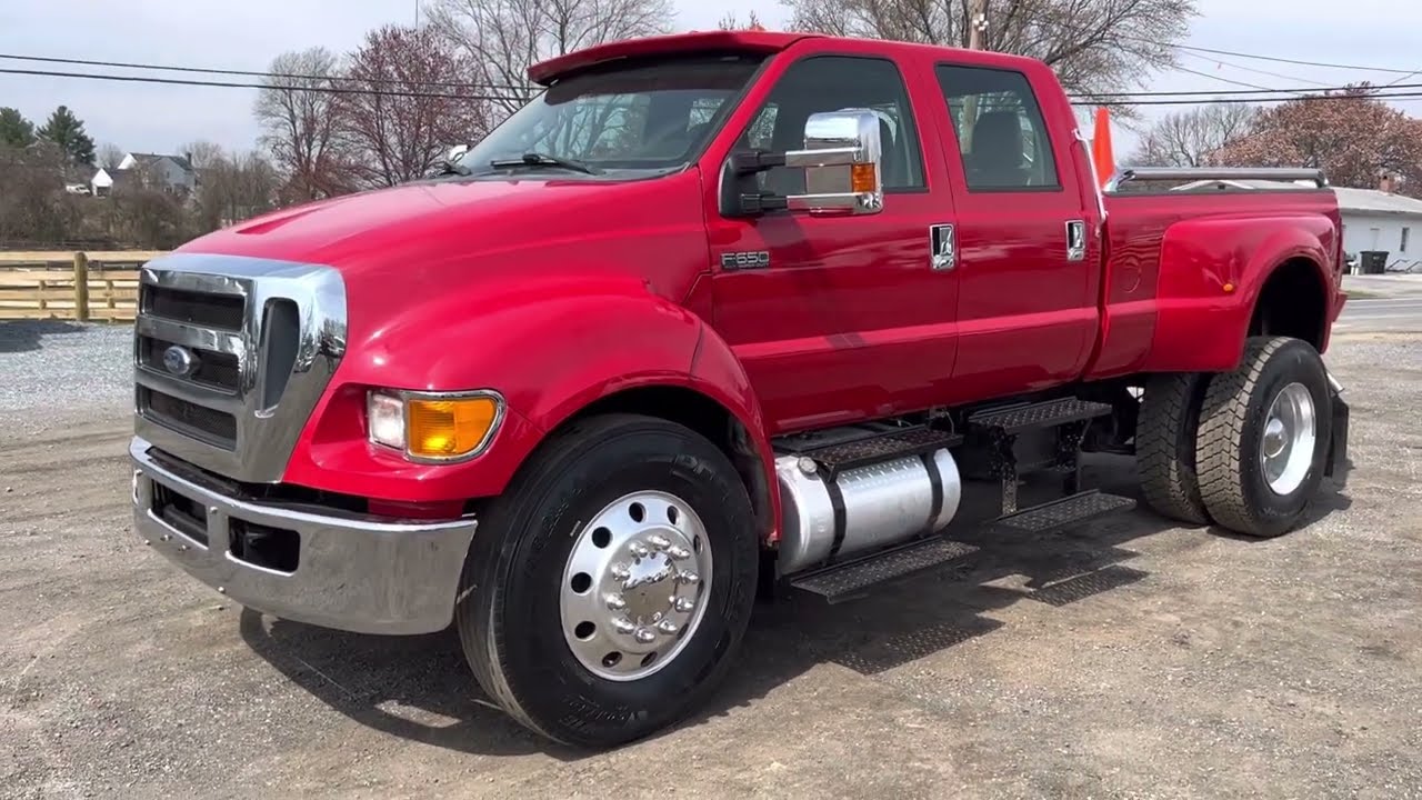 Lewis Motor Company - 2011 Ford F-650 Crew Cab Super Truck Cummins Diesel Hauler for sale on eBay!