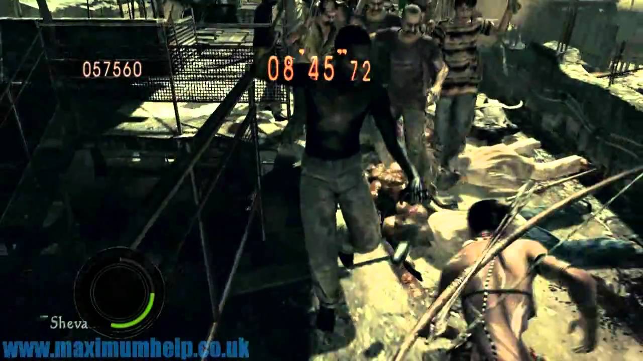 Sheva Tribal 965,492 Public Assembly Revisited The Mercenaries No Mercy Mode Resident Evil 5 PC