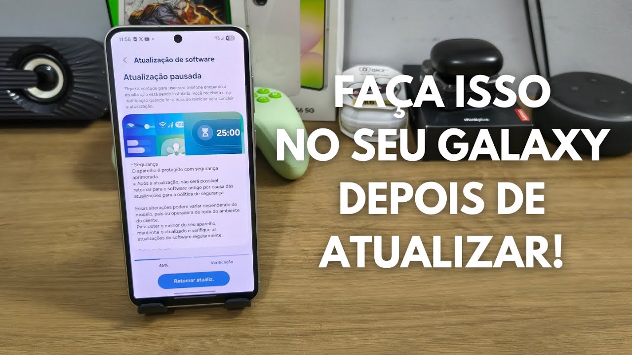 ATUALIZANDO MEU GALAXY A56 5G - PATCH JANEIRO (faça isso depois que atualizar no seu galaxy)
