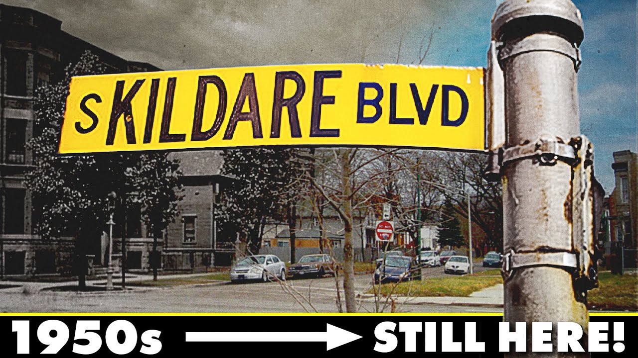 Finding the Last Yellow Street Sign in Chicago