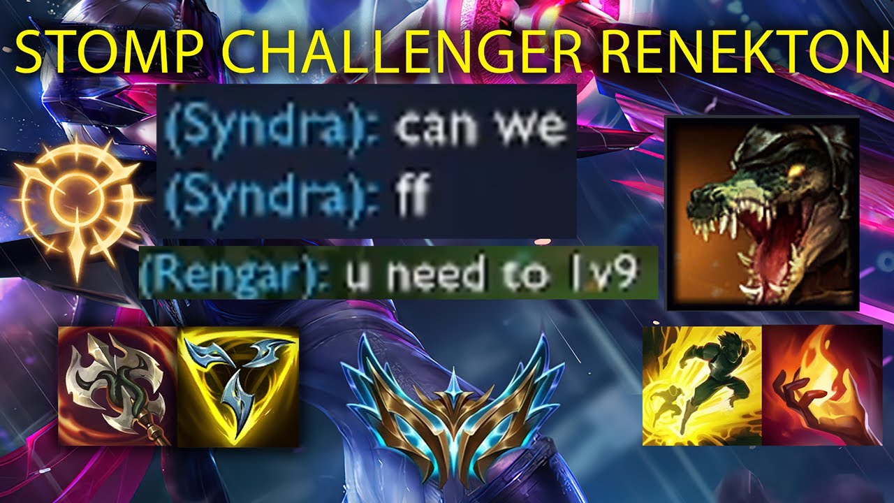 RANK 1 FIORA STOMPS CHALLENGER RENEKTON