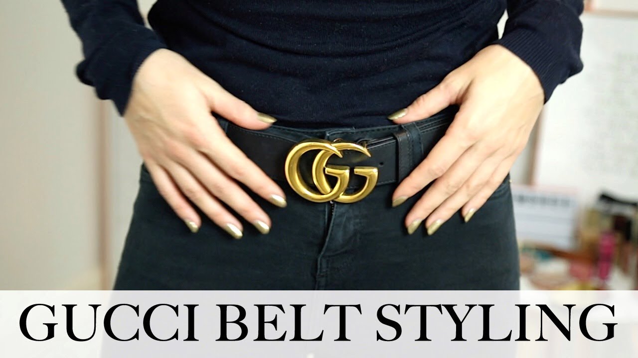 GUCCI BELT REVIEW & STYLING | LUXURY DESIGNER TRY ON | Em Sheldon
