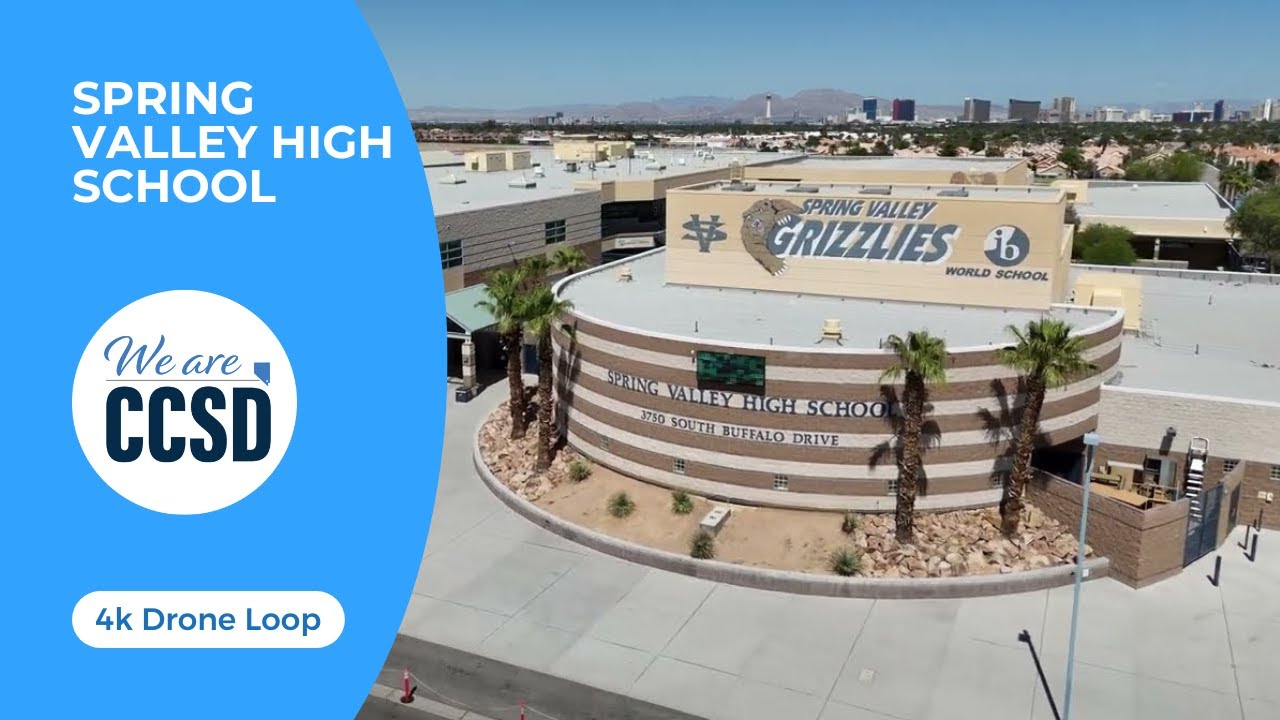 Spring Valley High School - 4k Drone Loop