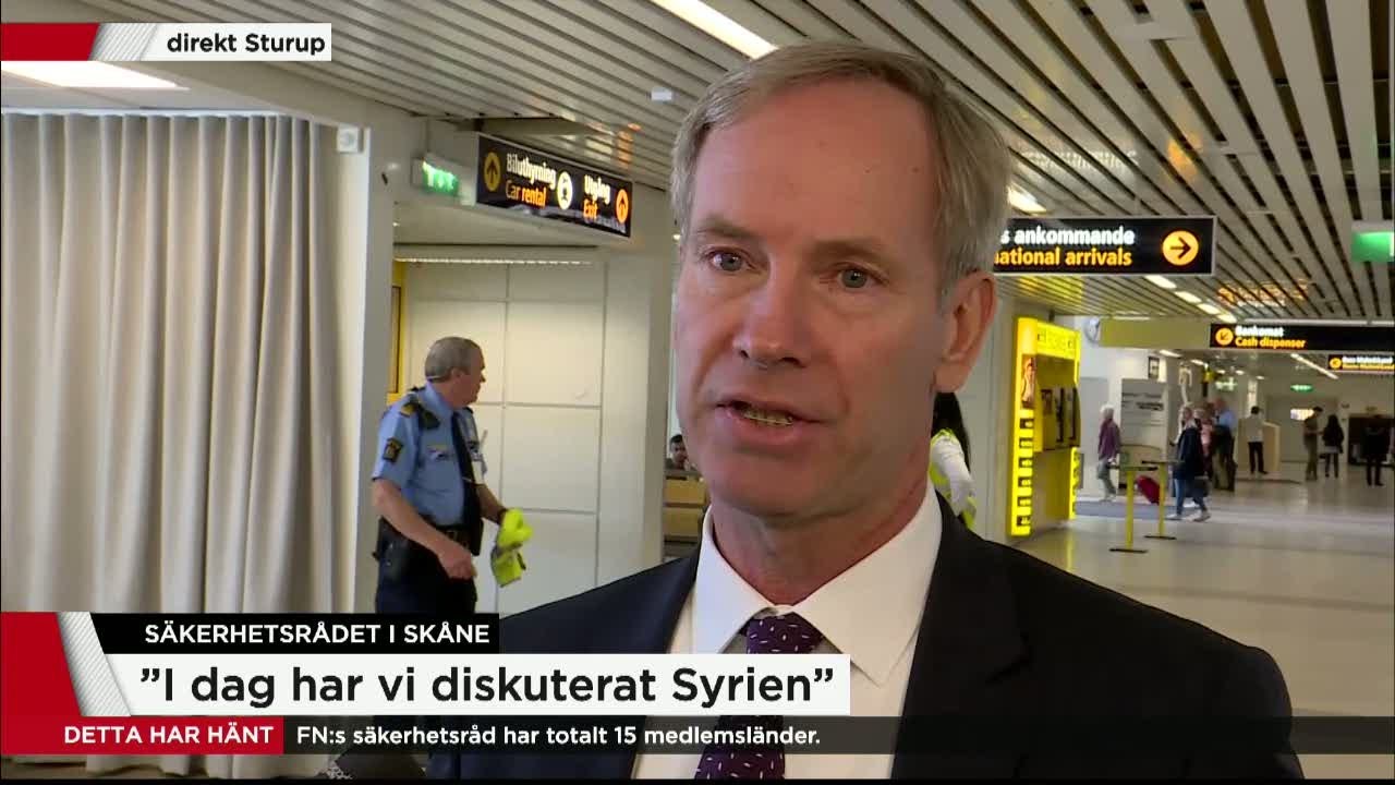 Olof Skoog: ”Mycket bra tajming för samtal om Syrien” - Nyheterna (TV4)