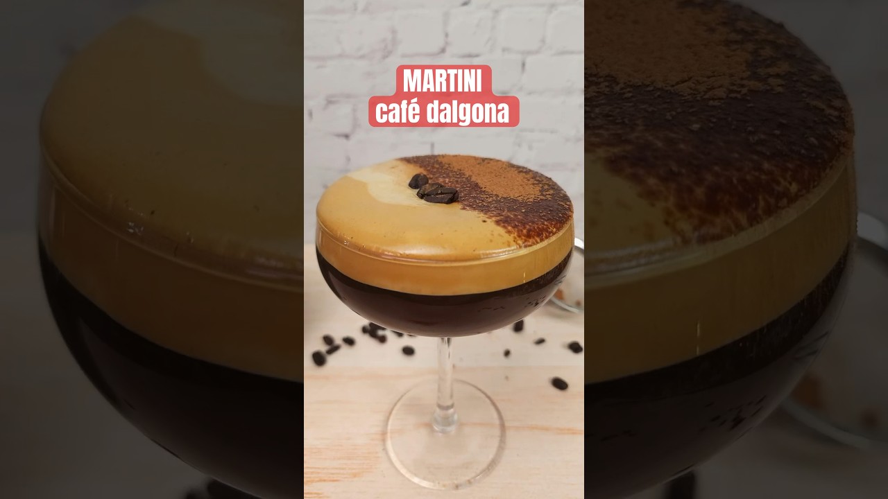 Martini de CAFÉ dalgona | 