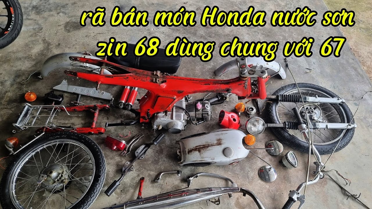 Rã b.án món Phụ tùng 68 Honda 67 zin nguyên bản 0961.266.477 
