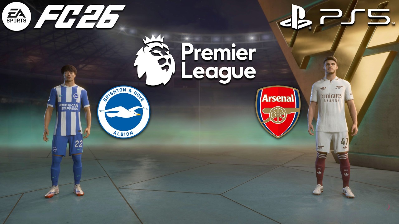 EA SPORTS FC 26 MATCHDAY | Brighton vs Arsenal | Gameplay PS5™