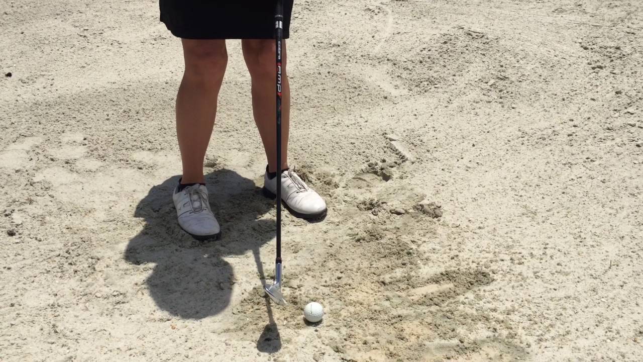 Bunker Tips:  How to Hit a Shot Out of Hard Sand