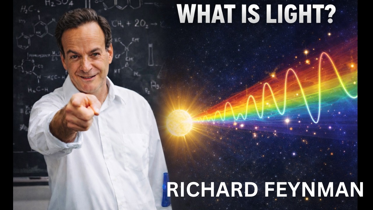 What Is Light? | Feynman,s Explanation in 39 Minute