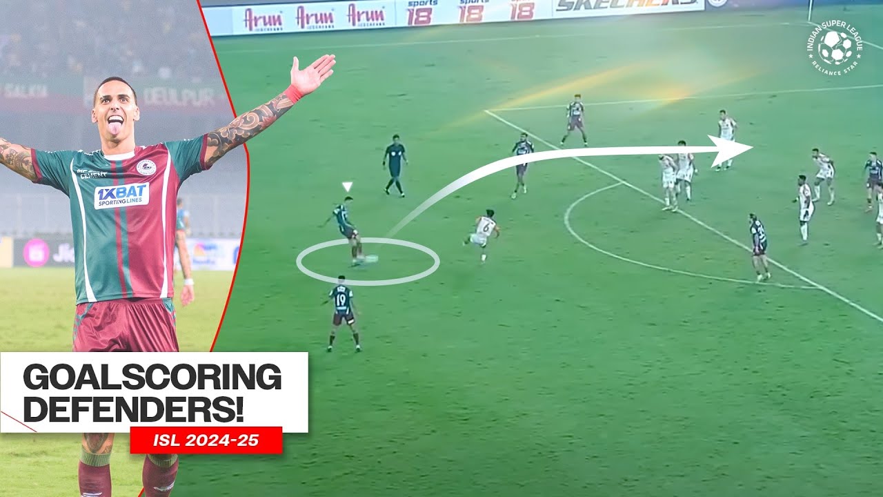 Best Goals Scored by Defenders So Far | ISL 2024-25