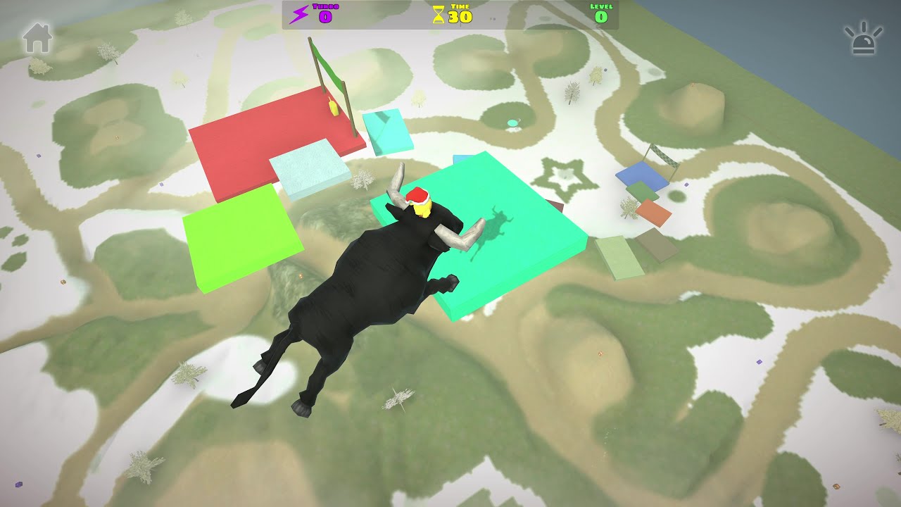 EL toro saltar&iacute;n del Juego 