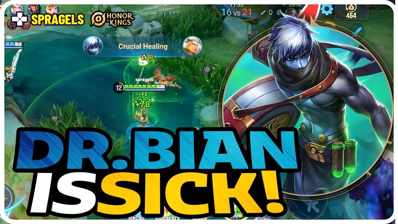 Dr Bian Damage Over Time MENACE! | Honor Of Kings