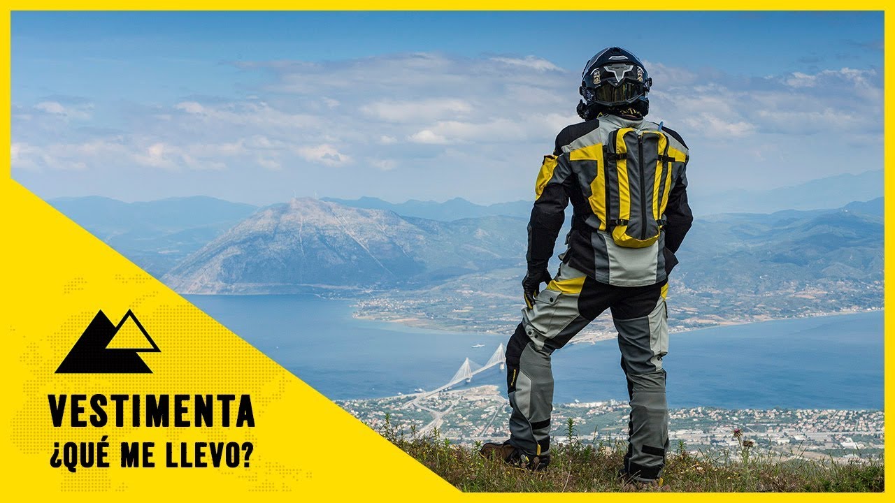 Prepara tu viaje en moto (10/14) - Vestimenta ¿Qué me llevo?