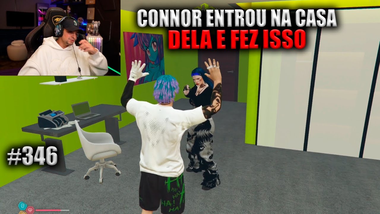 CONNOR ENTROU NA CASA DELA E FESZ ISSO! EP 346