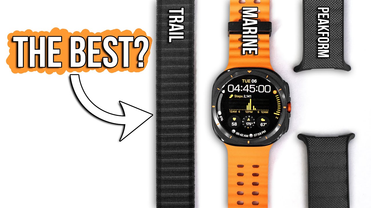 I Tried EVERY Galaxy Watch Ultra Band (so you don't have to)