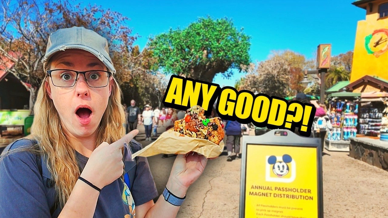 Новое печенье Kubwa на рынке Harambe! Переходите из парка Hollywood Studios в парк Animal Kingdom!