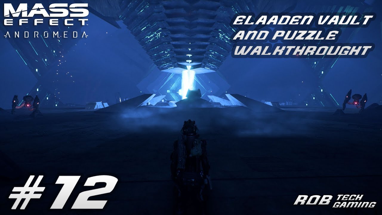 Mass Effect Andromeda: Elaaden - Vault And Puzzles Full Walkthrough #Part12 (1080p 60 FPS)