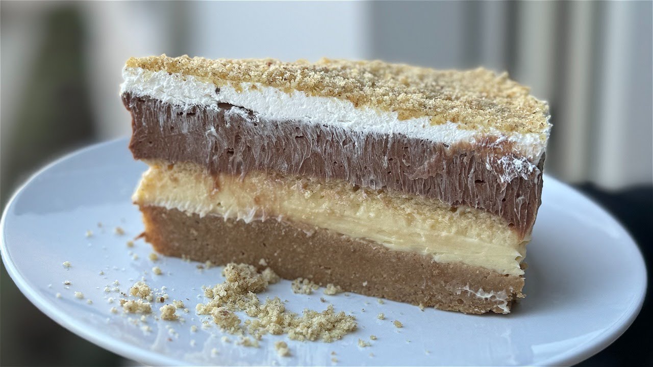 Posna keks torta! Najlepsa posna torta za Svetog Nikolu! Kremasto savrsentsvo!