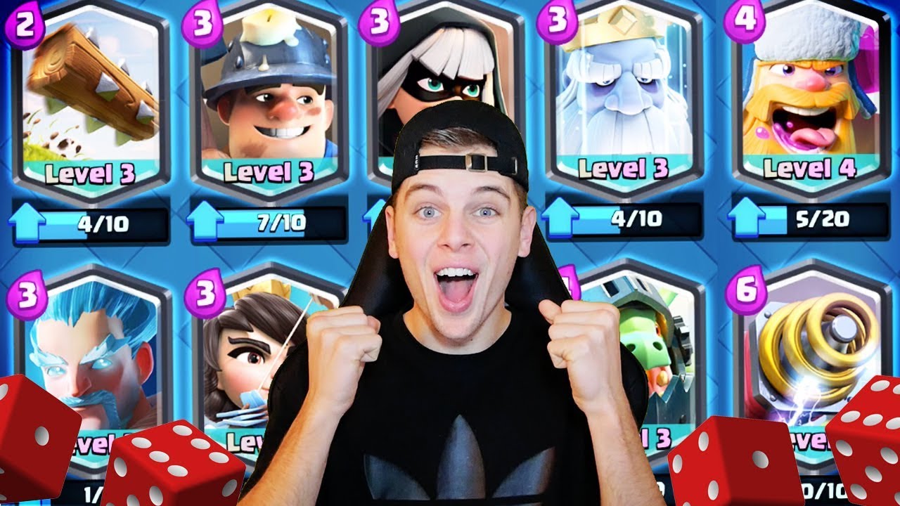 RANDOM LEGENDARISCHE KAARTEN KRIJGEN IN CLASH ROYALE!! NEDERLANDS
