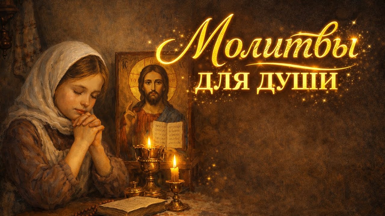 СИЛЬНАЯ МОЛИТВА ДЛЯ ДУШИ 🙏 Которая приносит мир и покой