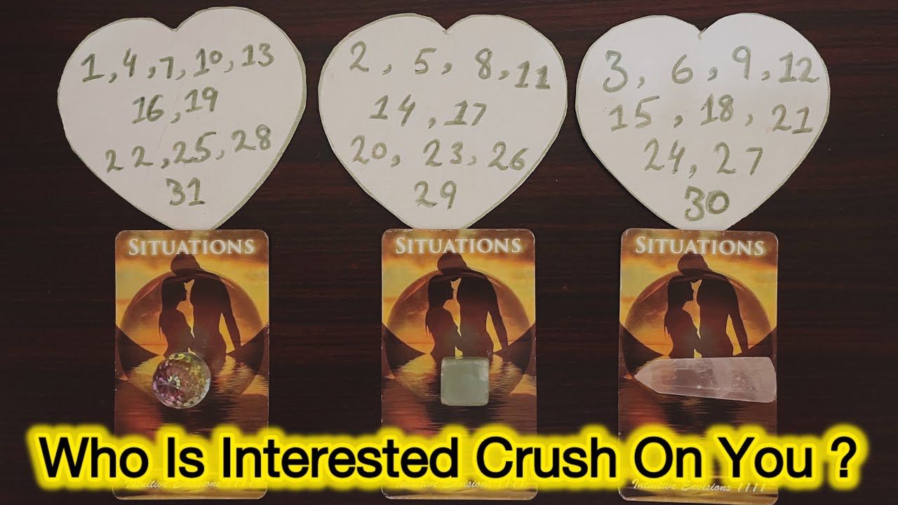 Who Is Interested Crush On You And Why?Pick A Card Love Reading ❤️✨