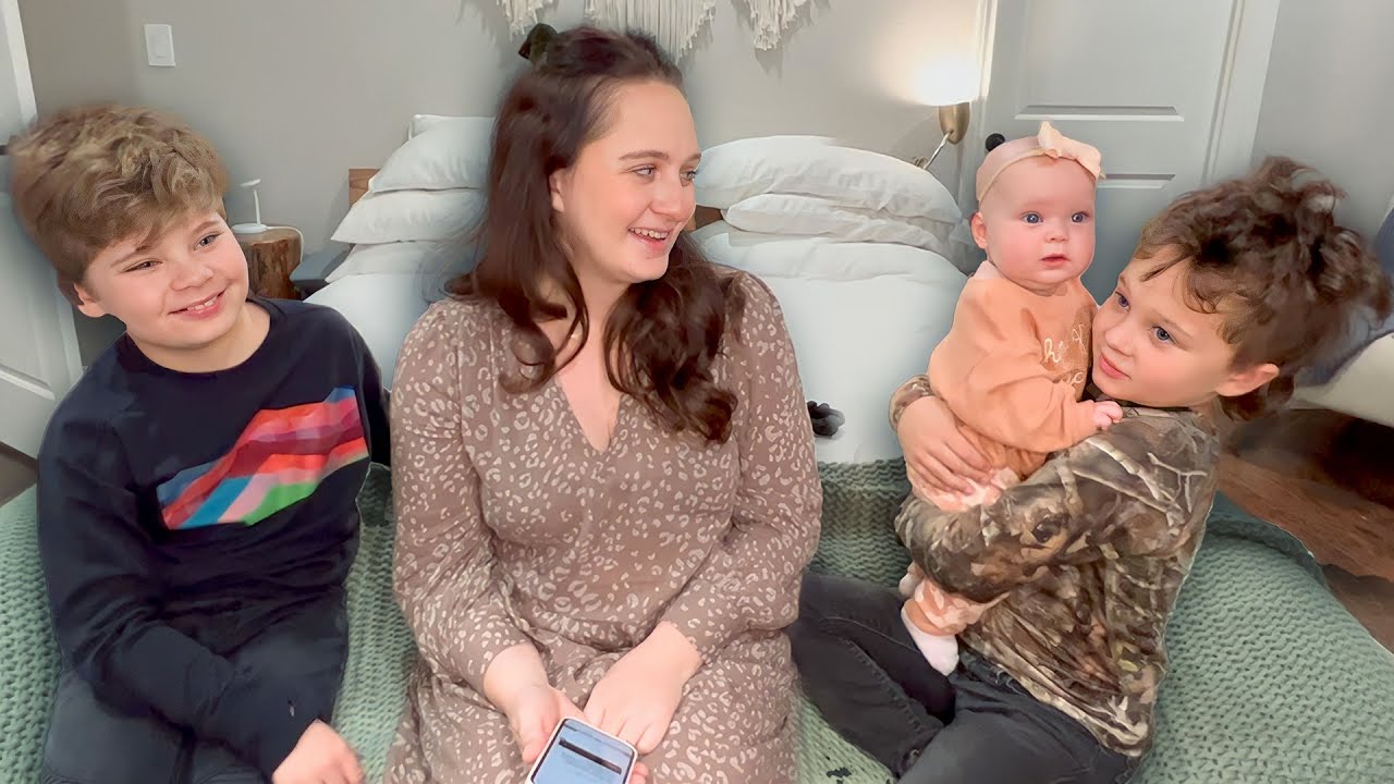 Asking the Boys About Their New Baby Sister! (5 Month Update)