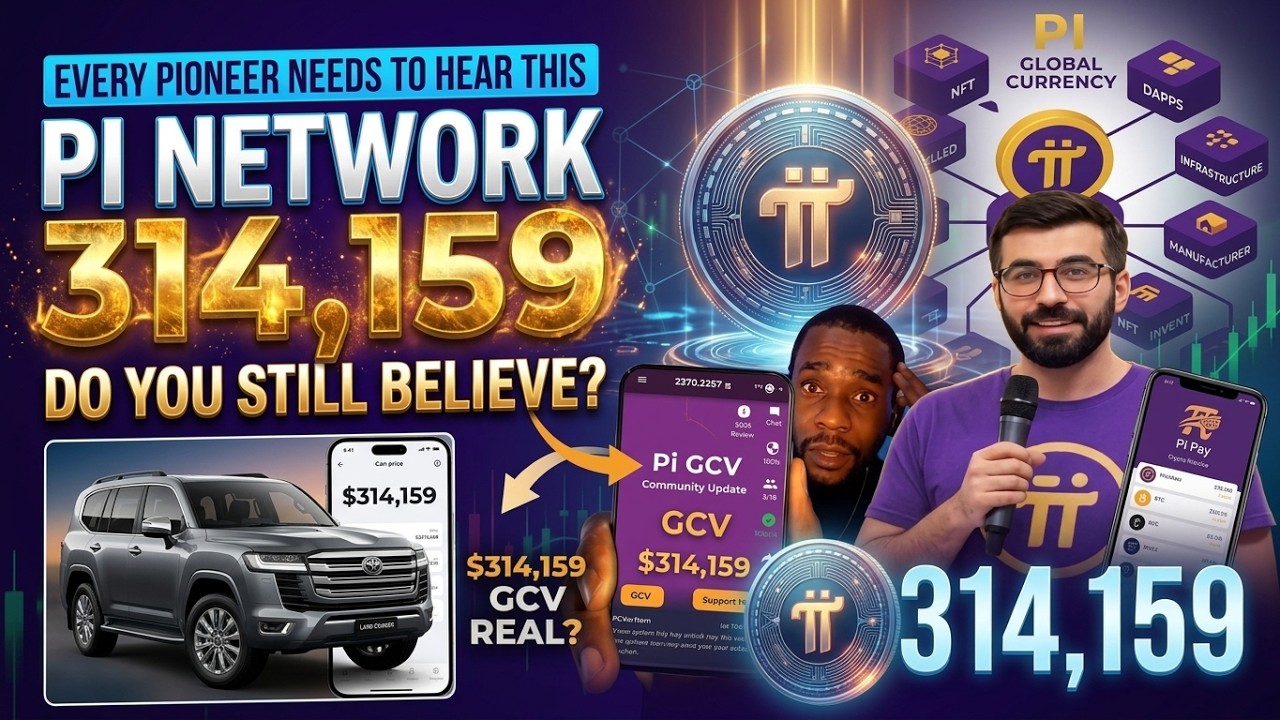 PI NETWORK UPDATE: HOW $314,159 GCV COULD AFFECT PI PRICE &mdash; PROTOCOL 27, MAINNET & REAL MARKET VALUE