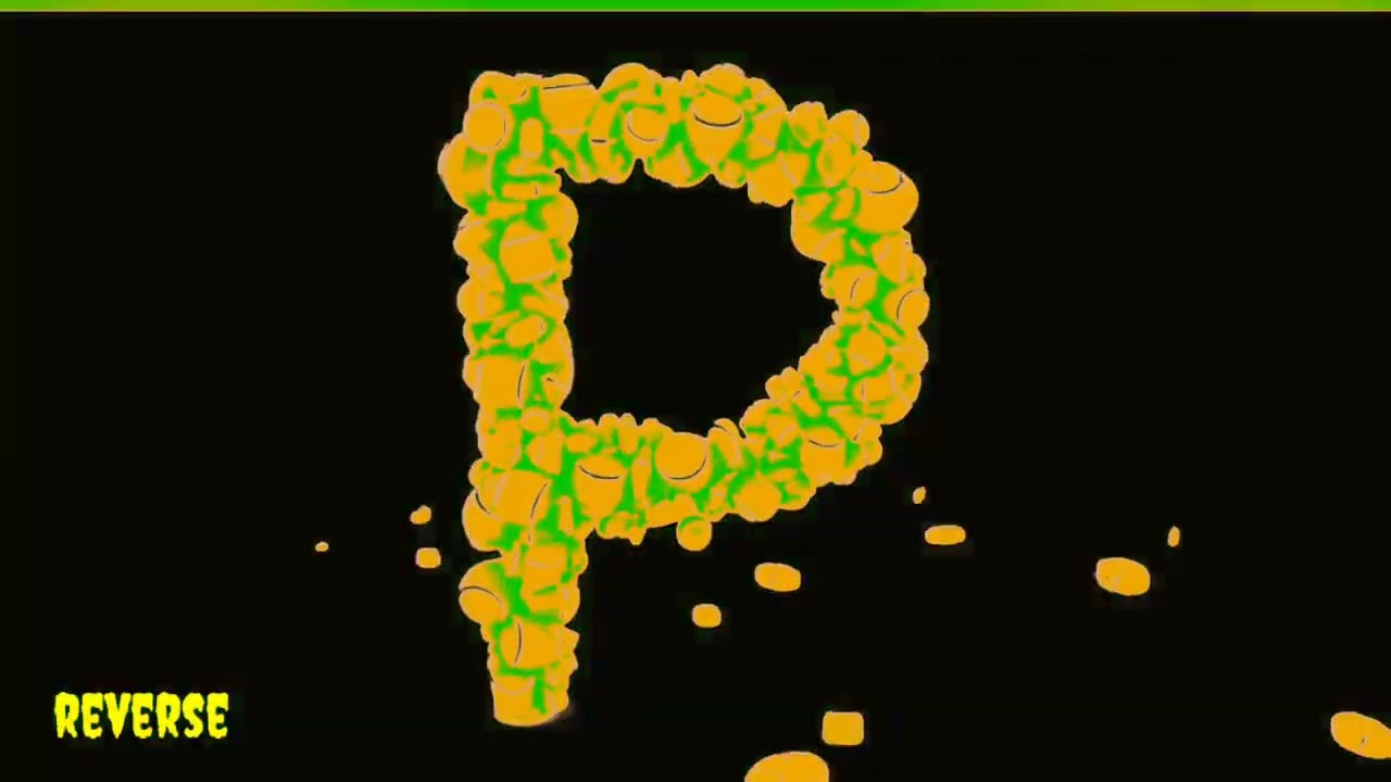 LETTER P !WITH COLORFUL 3D ANIMATION //BY:KLASKY CSUPO EFFECTS