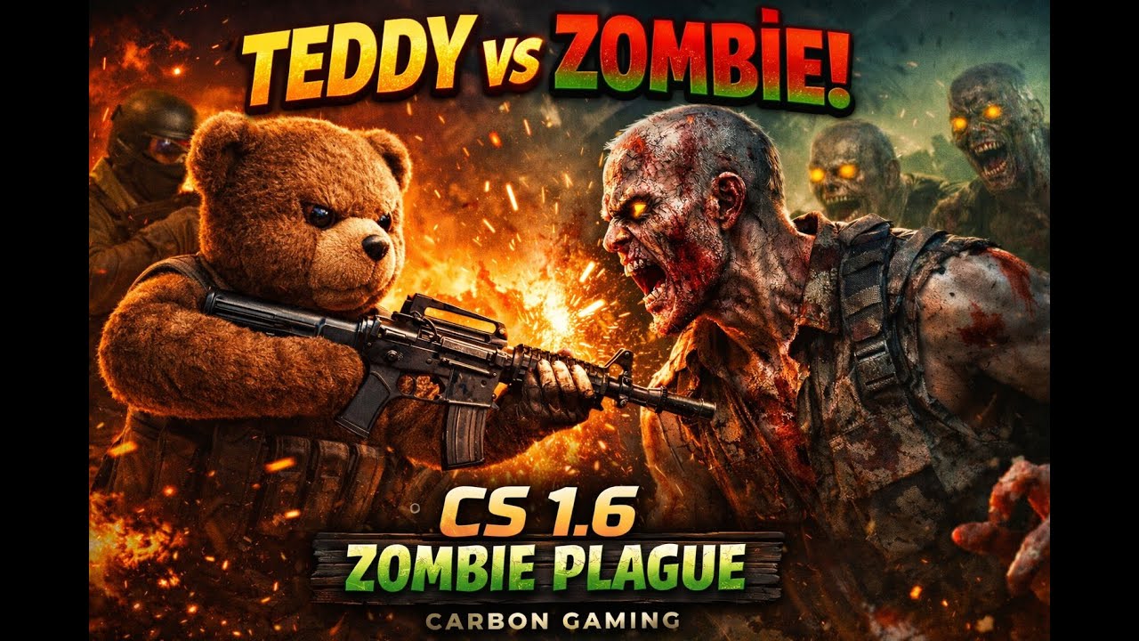 🩸 Bir Isırık ve Bitti! 😈🧟 / CS 1.6 & Zombie Plague - zm_carbon_wekeend