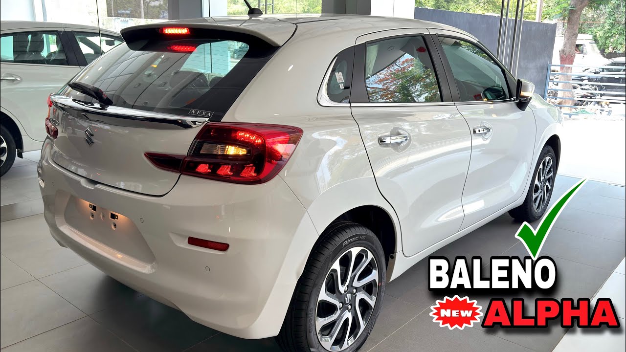Maruti Suzuki Baleno Alpha Model 2025 Top Model Baleno Alpha ₹Price Features & Details