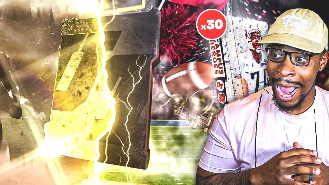 A WILD Legendary Campus Hero Pack And Play! Madden 22