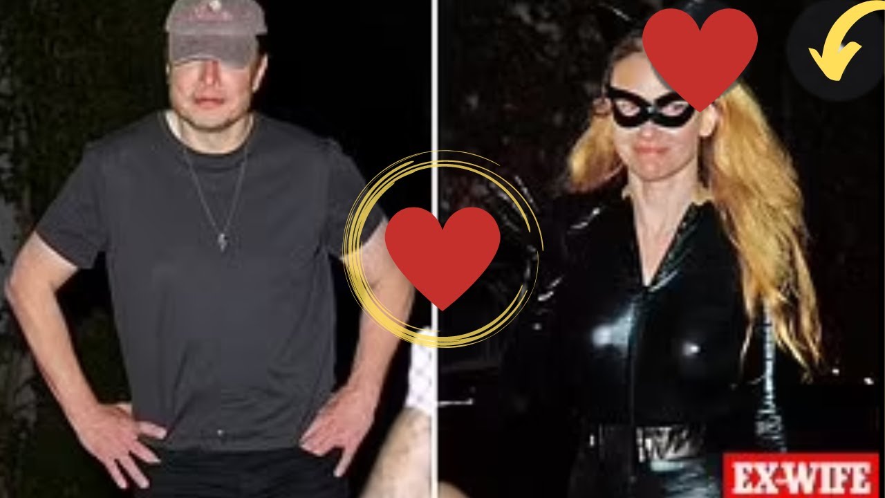 Elon Musk and ex-wife Justine Wilson leave Halloween party together