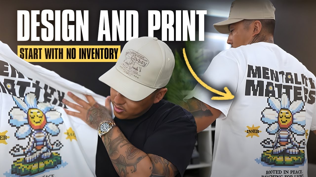 Exactly How I Designed and Started This Clothing Brand Without Buying Inventory