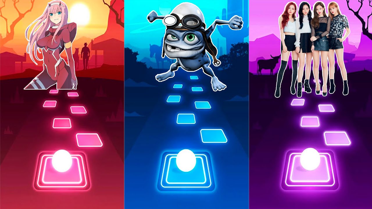 2 Phut Hon - Crazy Frog - BLACKPINK - Tiles hop