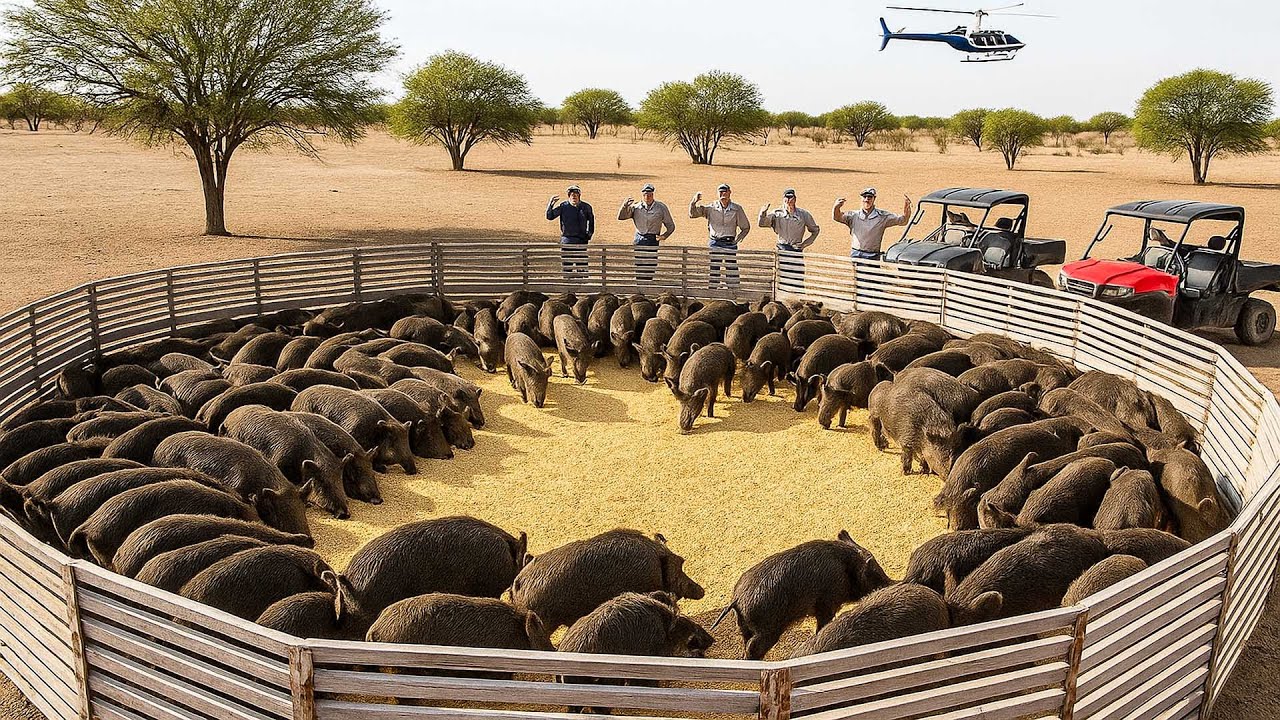 Unglaublich: 2,3 Mio. Wildschweine gefangen &ndash; ganz ohne Jagd!