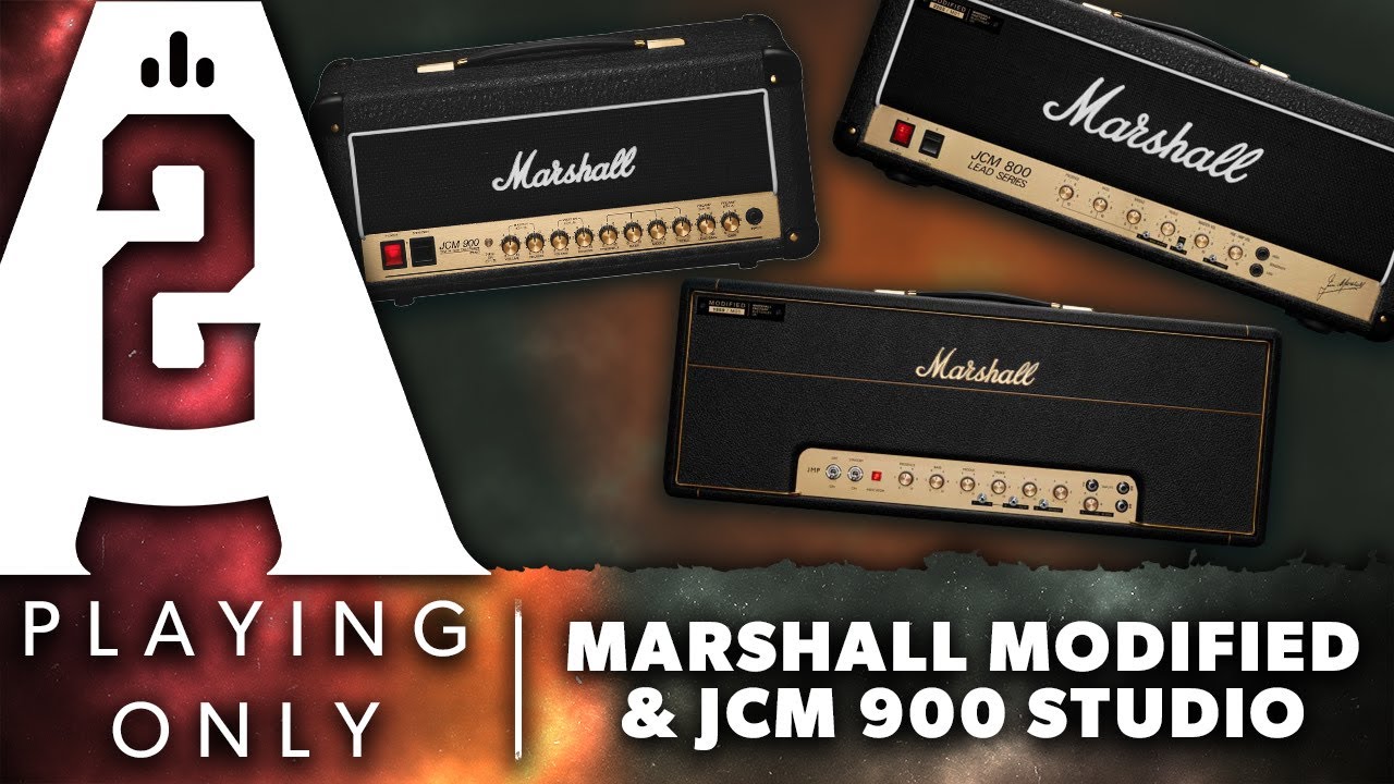 Marshall Modified Amps & JCM 900 Studio - Playing Only Demo
