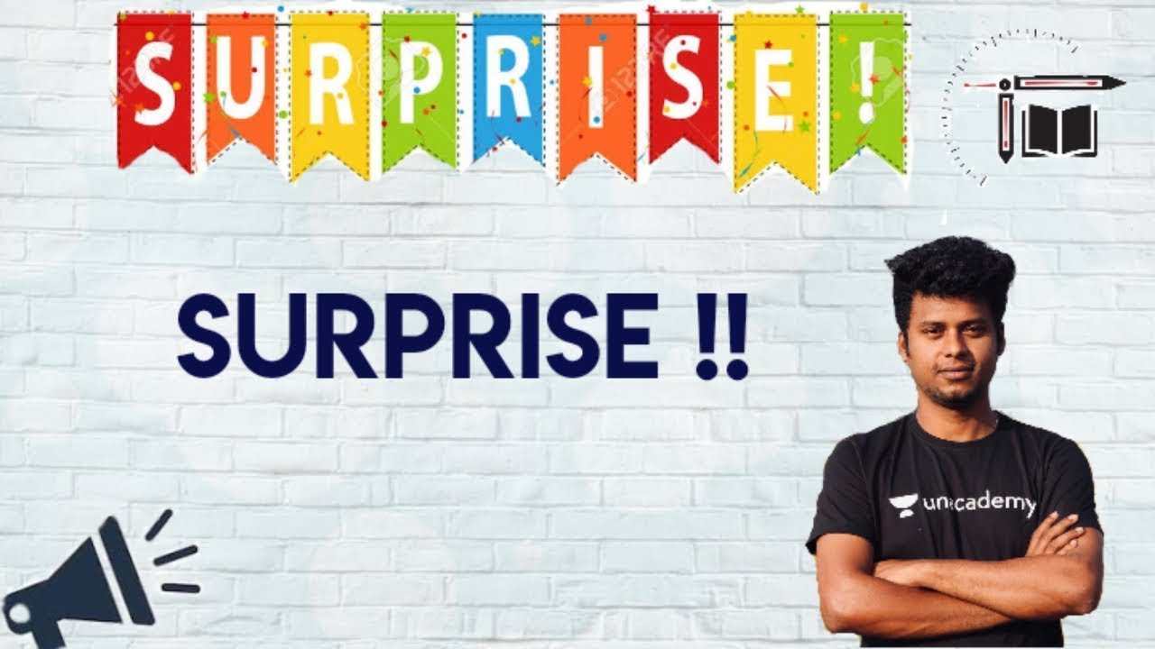 Surprise!! |Naresh kumar