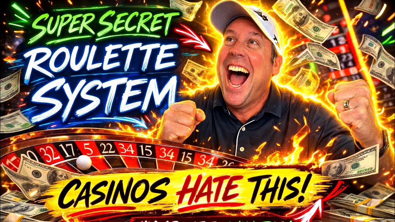 🚨 CASINOS ARE TERRIFIED OF THIS SUPER SECRET ROULETTE SYSTEM!