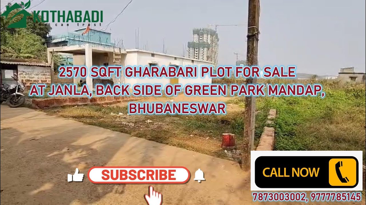 Gharabari Plot for Sale Near Janla Gohiria Square, Tamando, Bhubaneswar