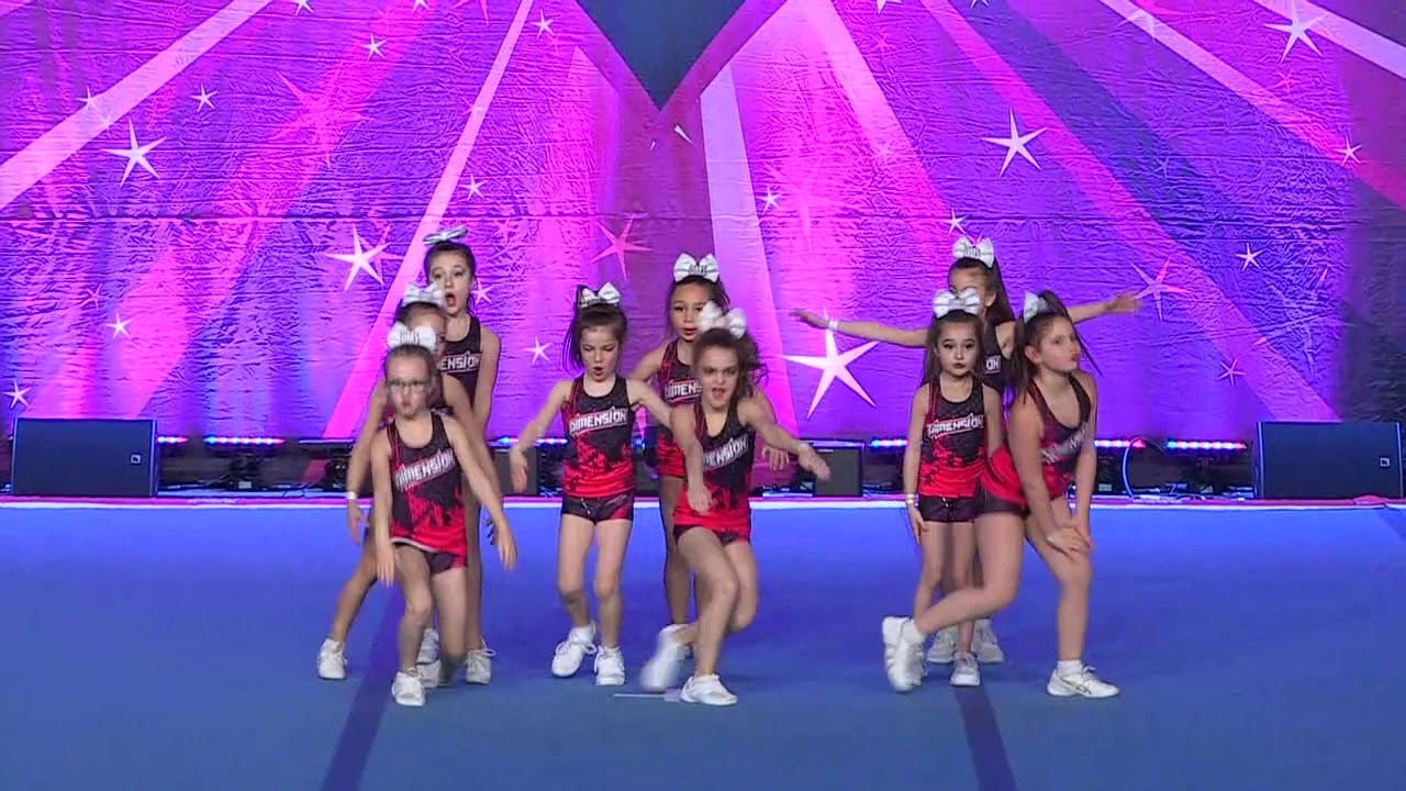 Dimension Cheerleading  Mini Stars   Mini Small 1