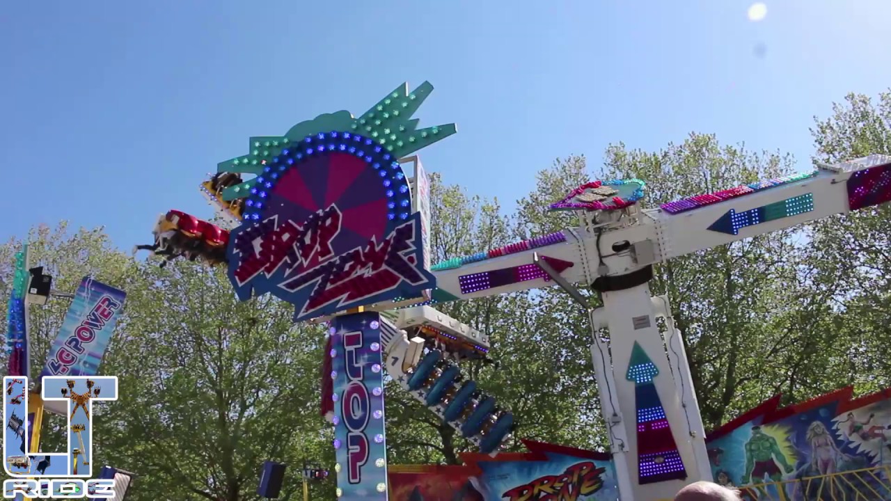 Manège DROP ZONE [Top Scan] Foire de Caen 2019 | Off ride