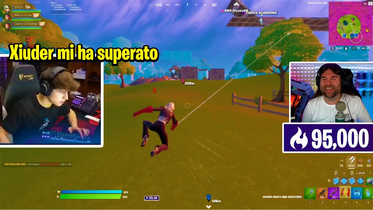 Xiuder Considerato il Più Forte Dopo Questa Partita in Trio Arena! (Fortnite)