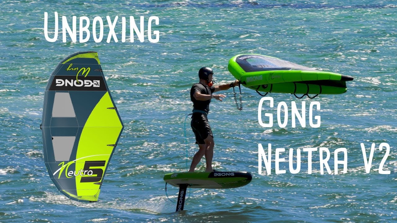 🇫🇷 Présentation - Wing Foil 2022 - Gong Neutra V2 4 et 3m