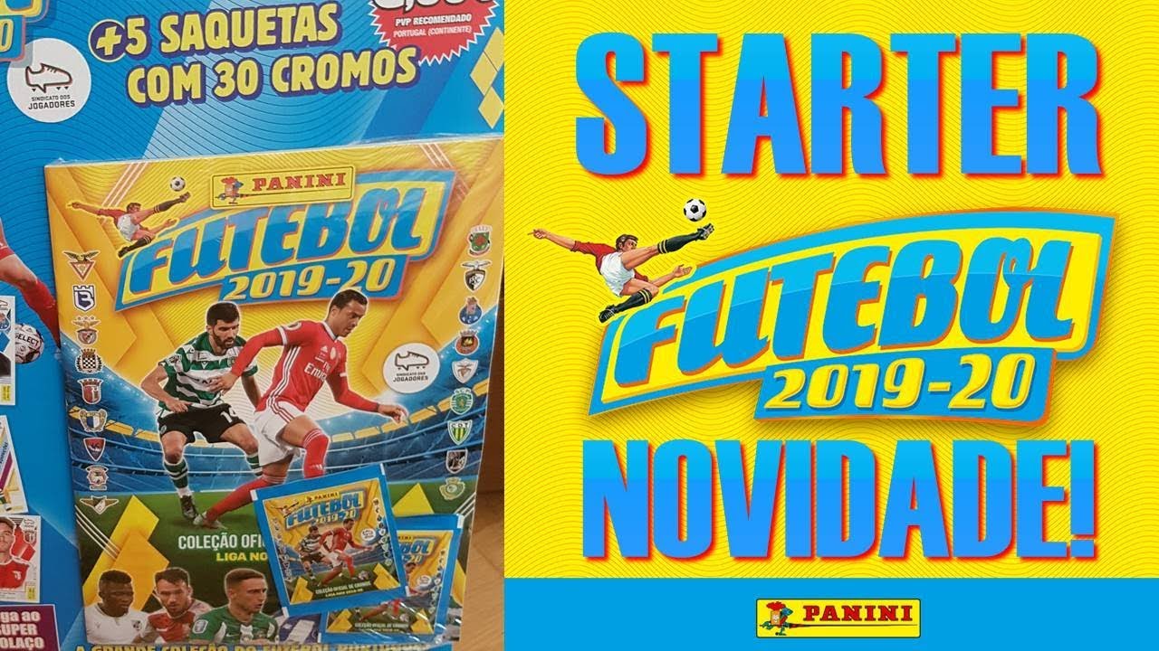COMEÇA O VÍCIO!!! 💪 Caderneta + Saquetas FUTEBOL 2019/20