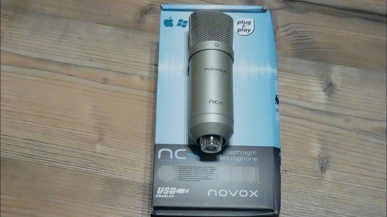 Unboxing mikrofonu Novox NC-1