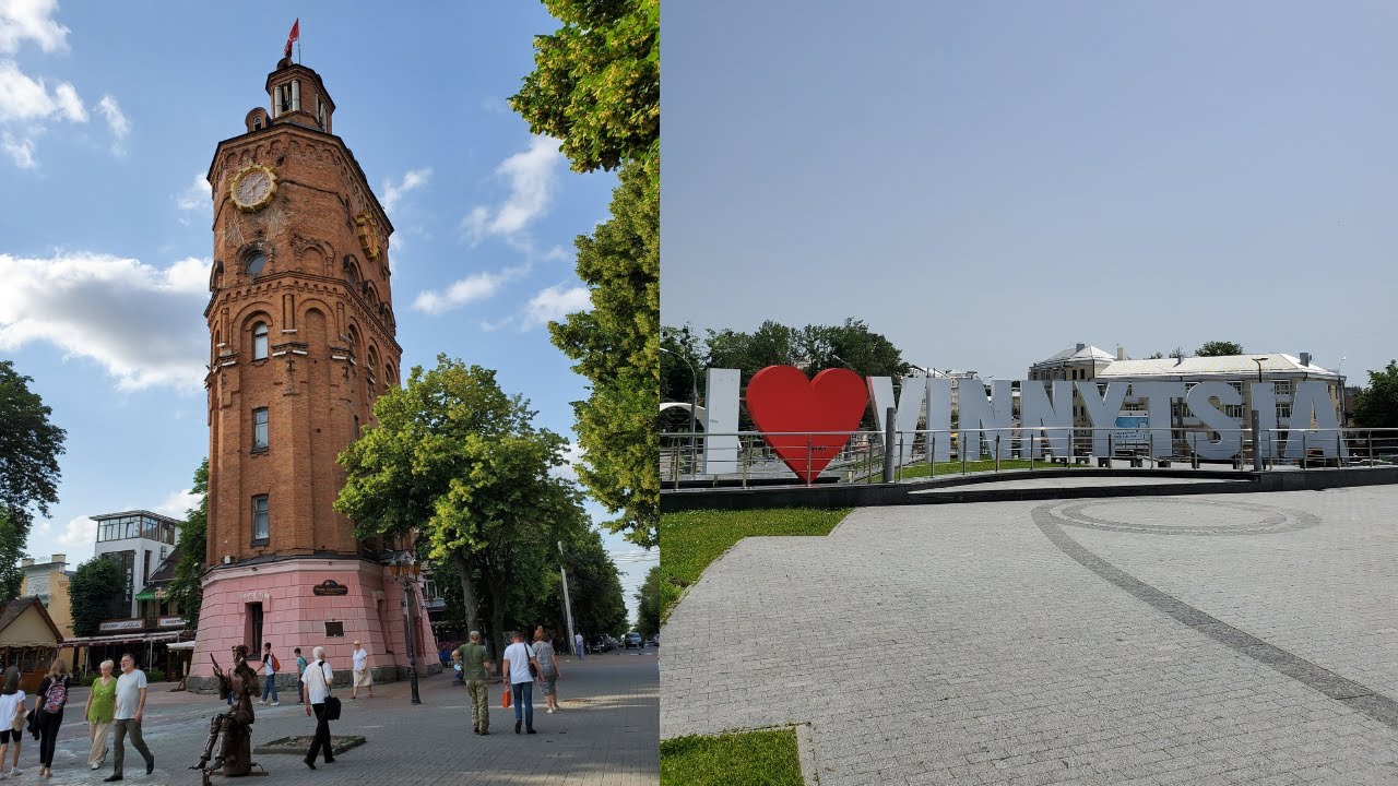Walking Around Vinnytsia Ukraine 2021