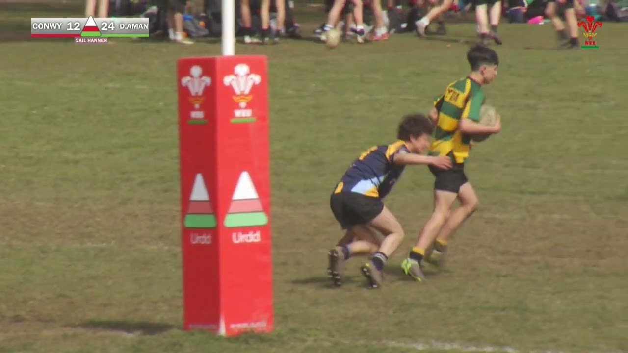 G&ecirc;m Grwp Bechgyn Bl. 10 2022: Dyffryn Conwy v Dyffryn Aman